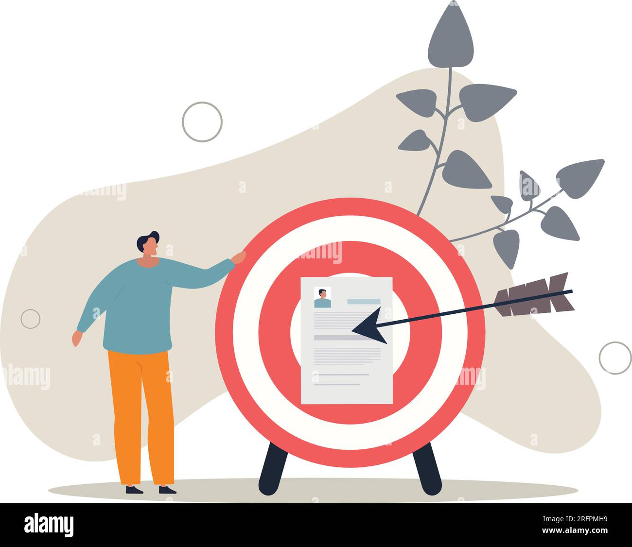 Recruitment target, choosing best candidate to fill in job vacancy 