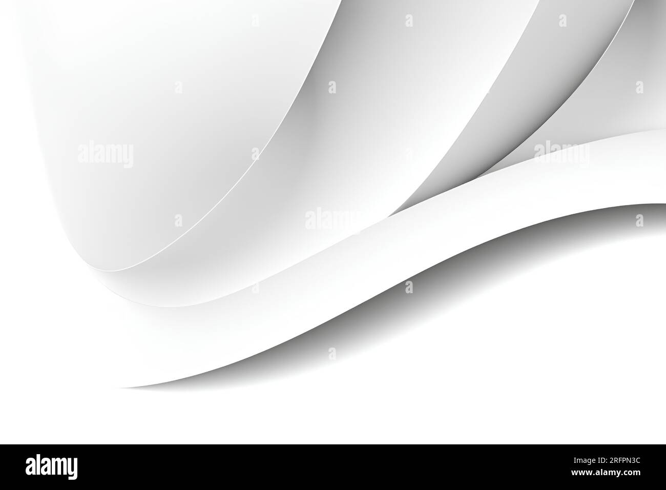 Set of Background form white colors tone. Background wallpaper of line and curve. Stock Vector