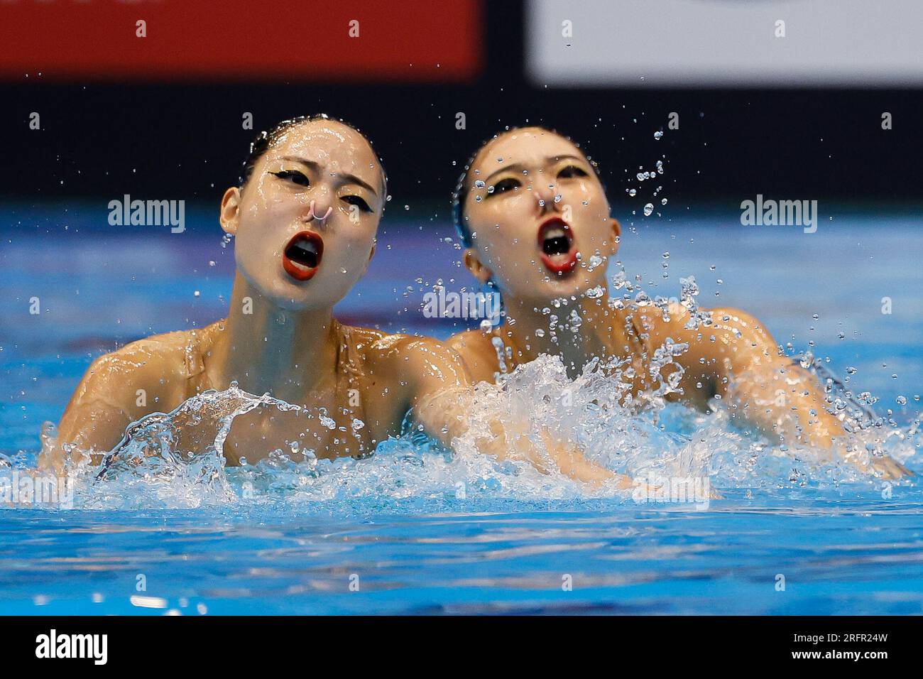 Artistic swimming korea hires stock photography and images Alamy