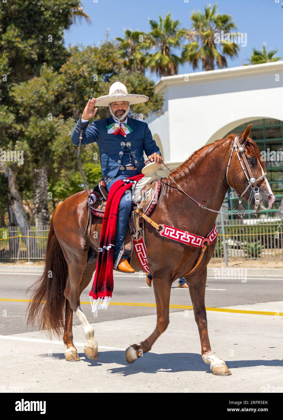 Santa Barbara, USA. 04th Aug, 2023. Old Spanish Day, Fiesta Historical