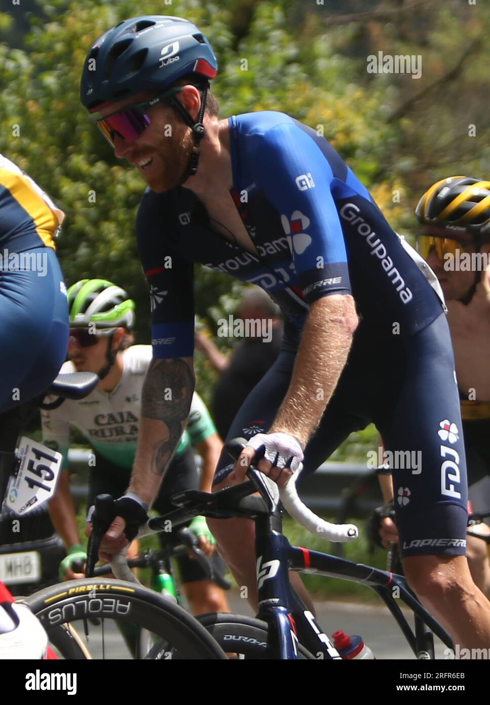 Quentin Pacher of Groupama FDJ during the Clasica San Sebastian 2023