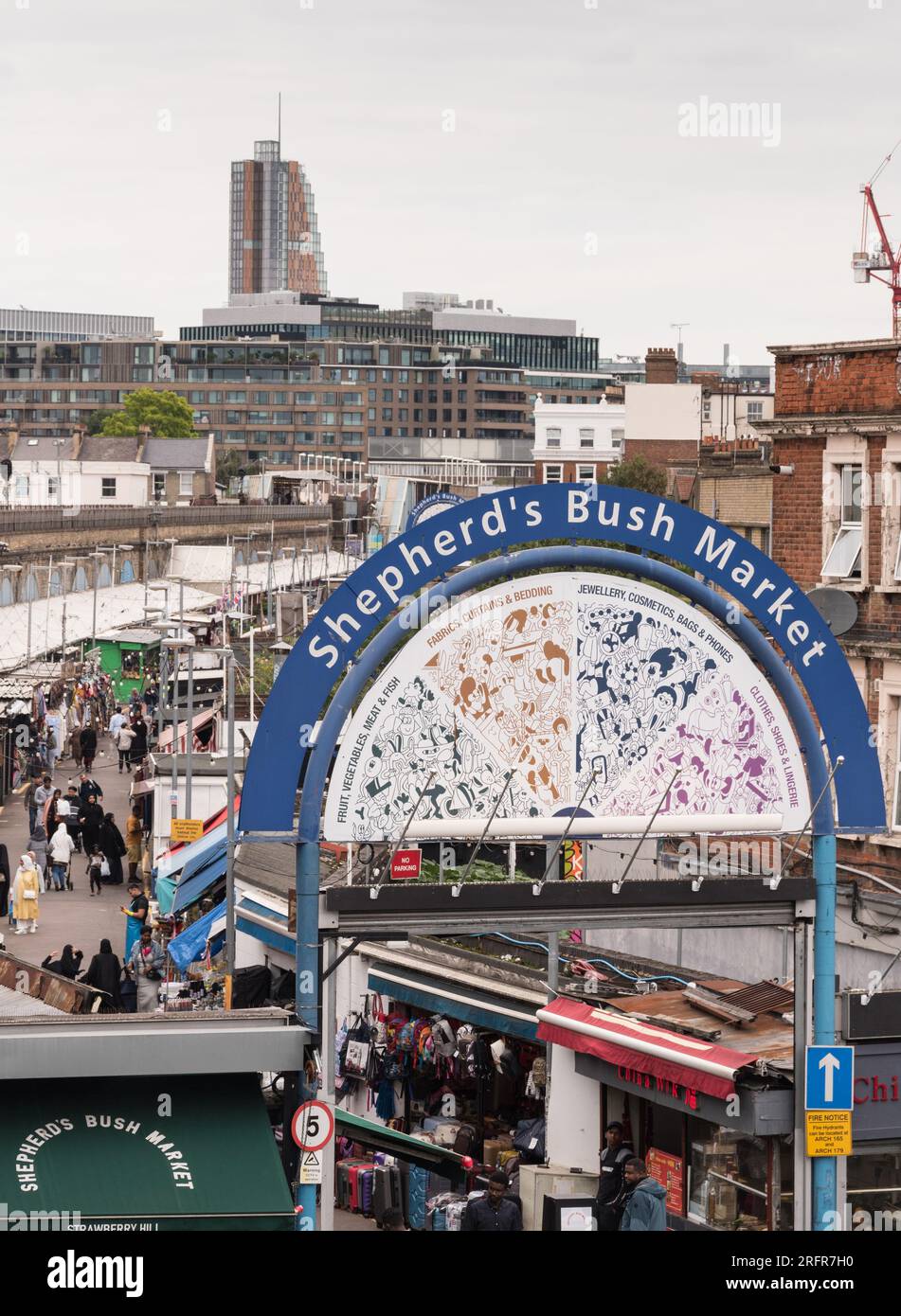 shepherds bush market street view
