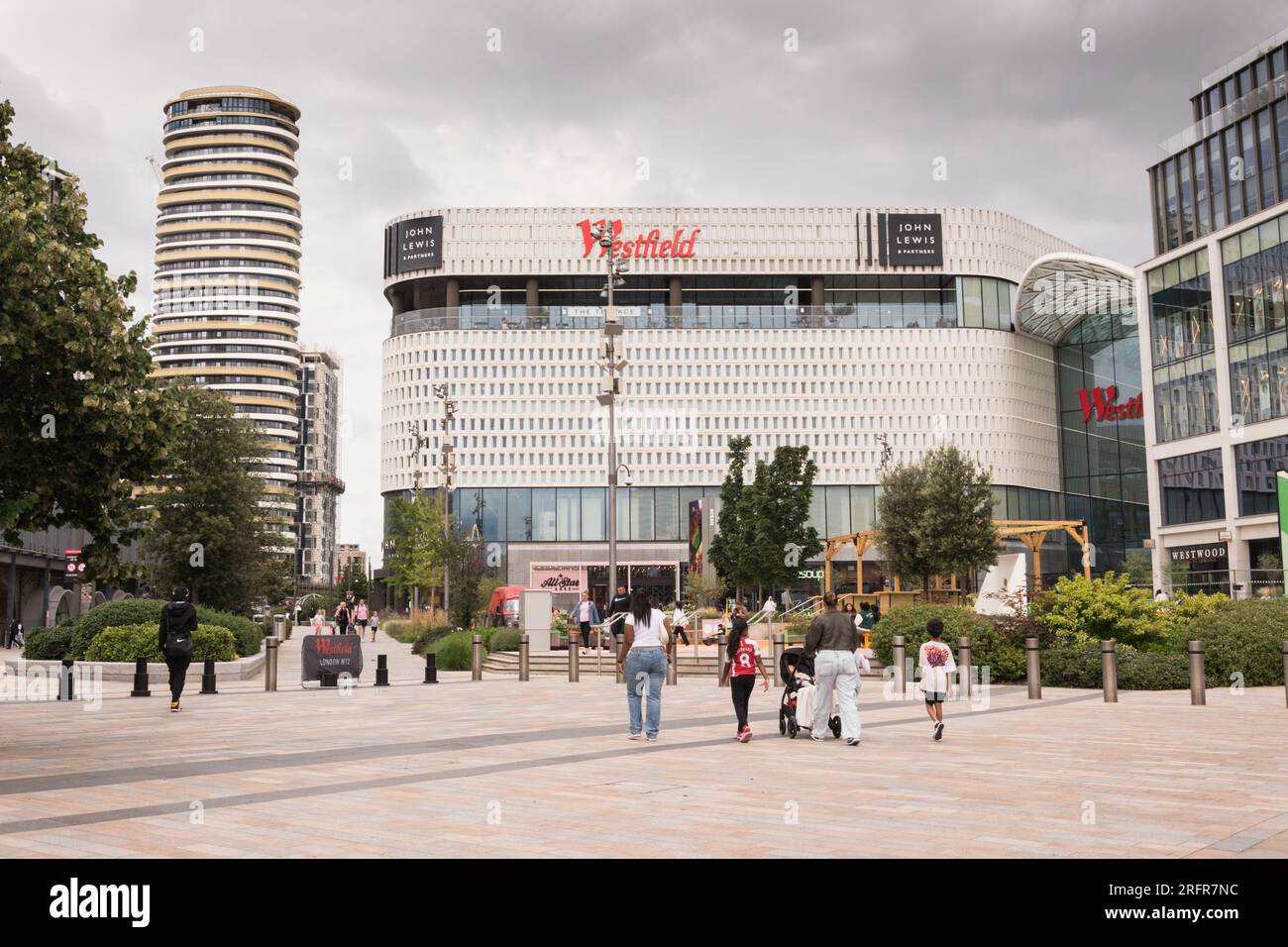 Westfield London - a shopping centre in White City in the London Borough of Hammersmith and Fulham, London, England, U.K. Stock Photo