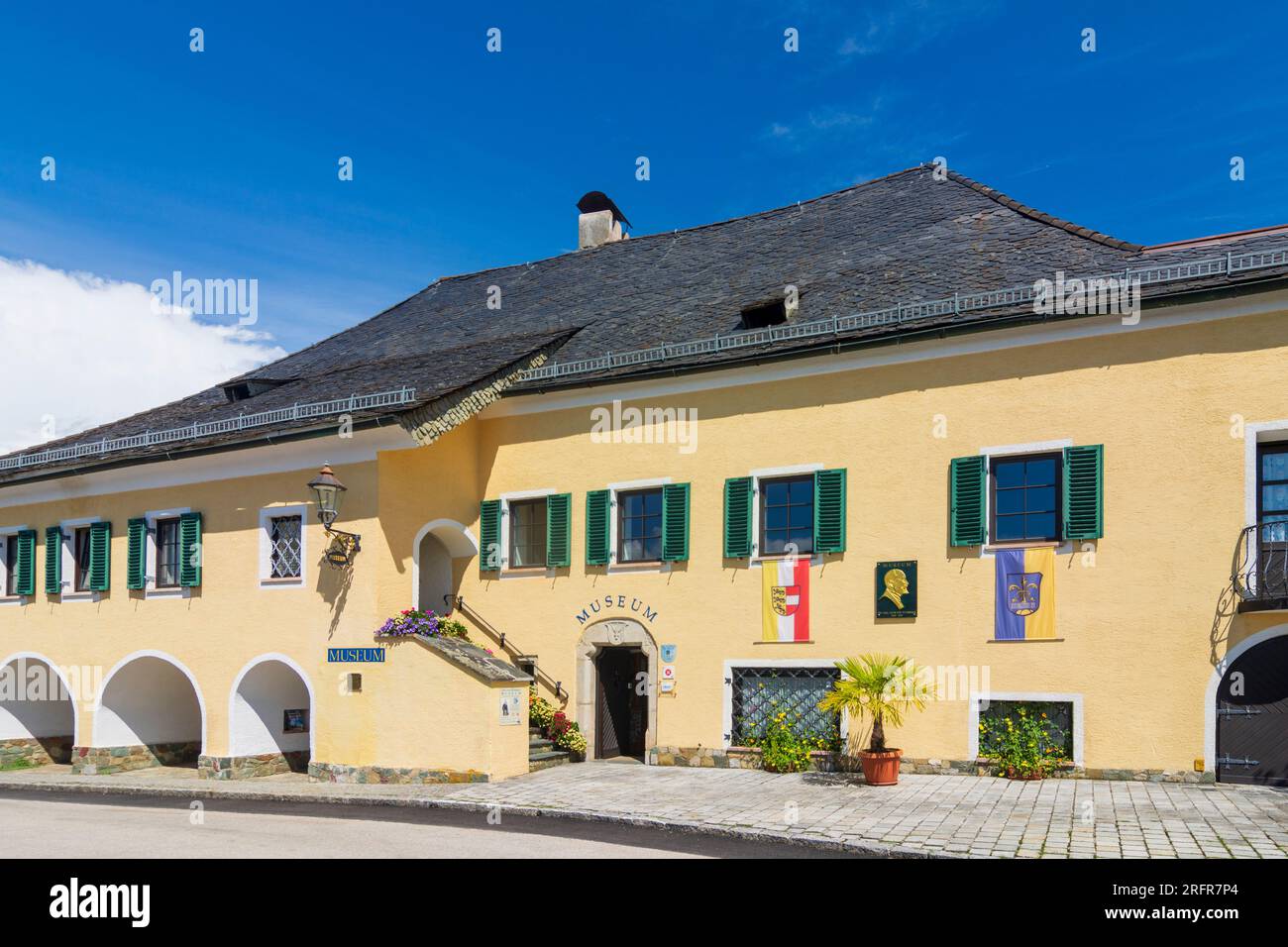 Althofen: Auer-von-Welsbach-Museum in Mittelkärnten, Kärnten, Carinthia, Austria Stock Photo