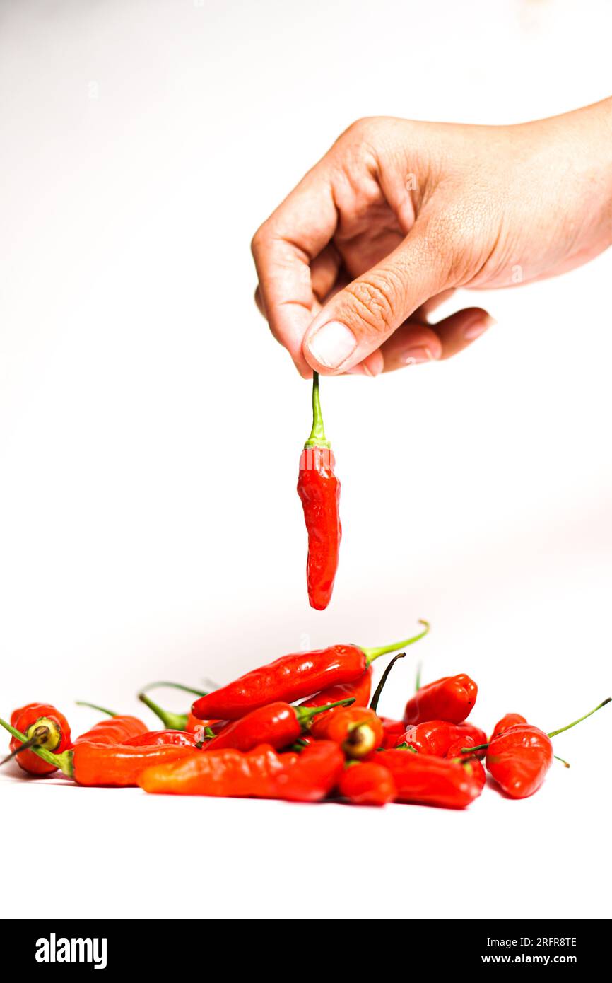 Spicy And Strong; Health Benefits Of Red Chilli Stock Photo Alamy