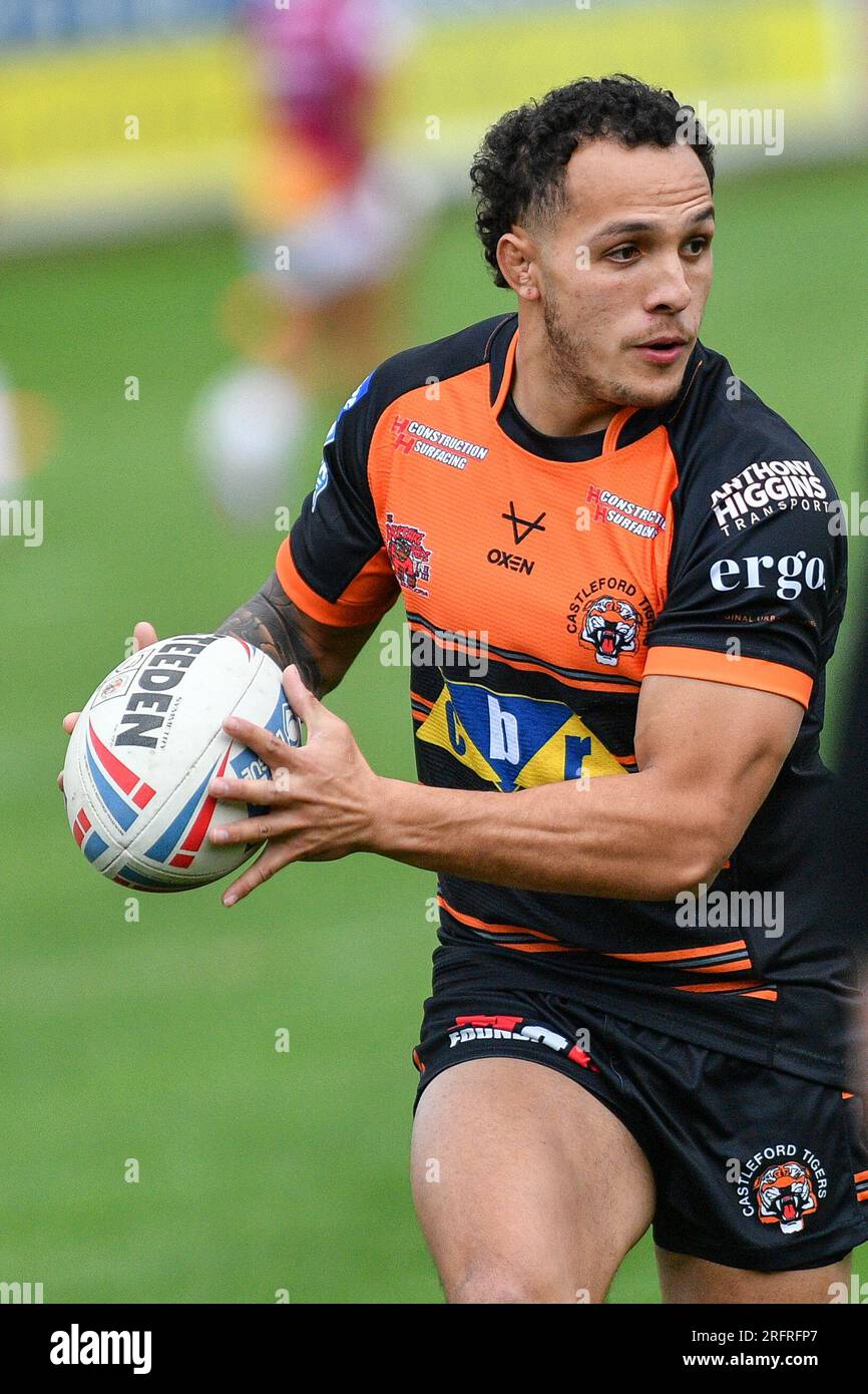 Castleford, England - 4th August 2023 Liam Horne of Castleford Tigers