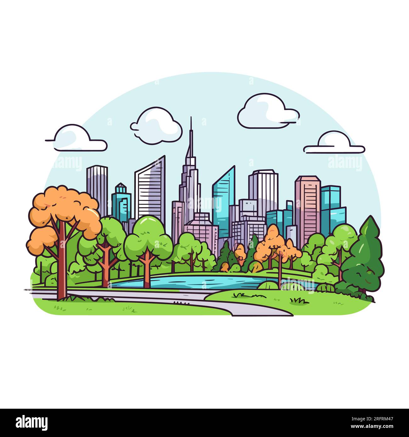 Central park cartoon deals