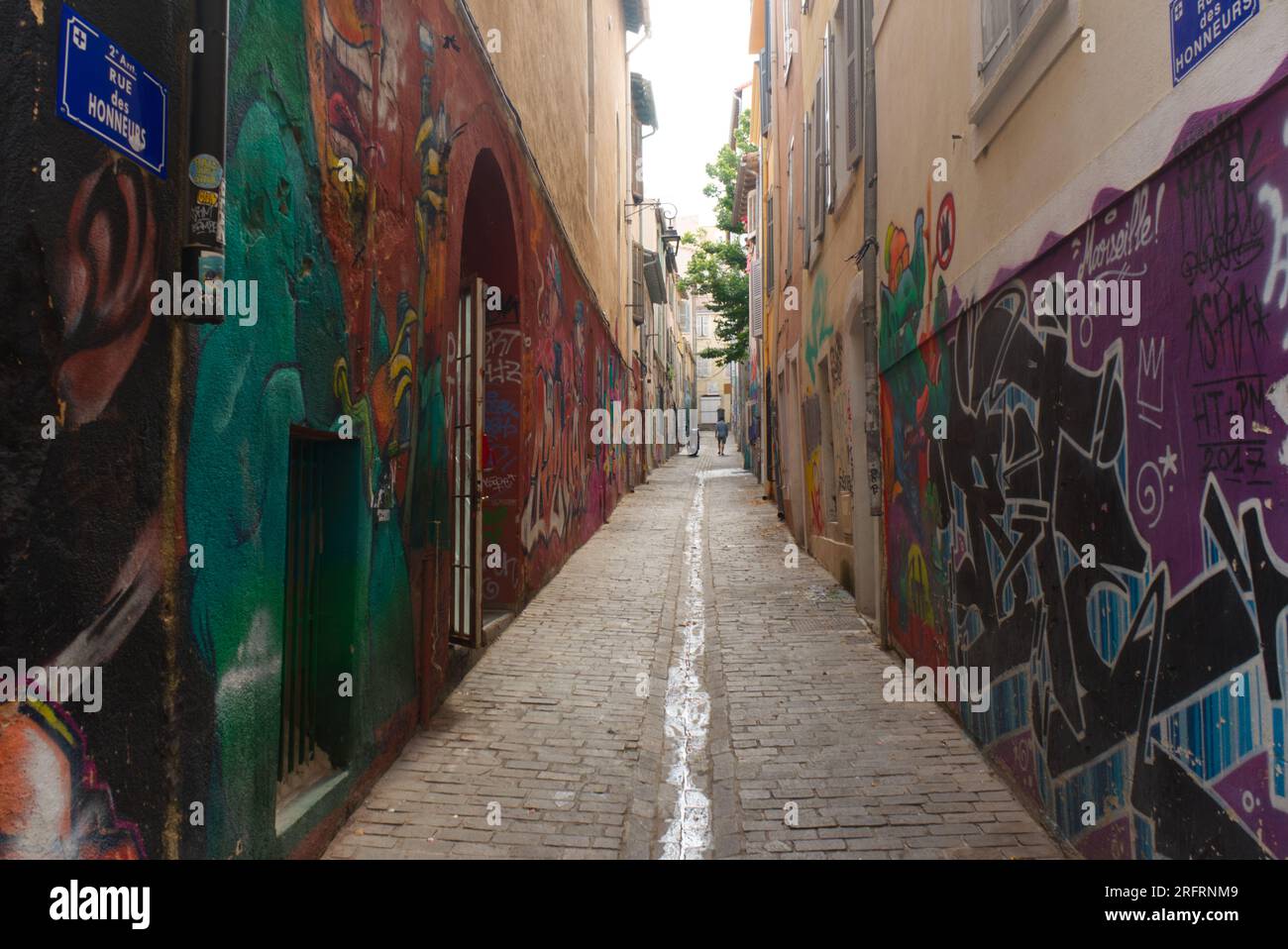 Old Town, Marseilles, France Stock Photo