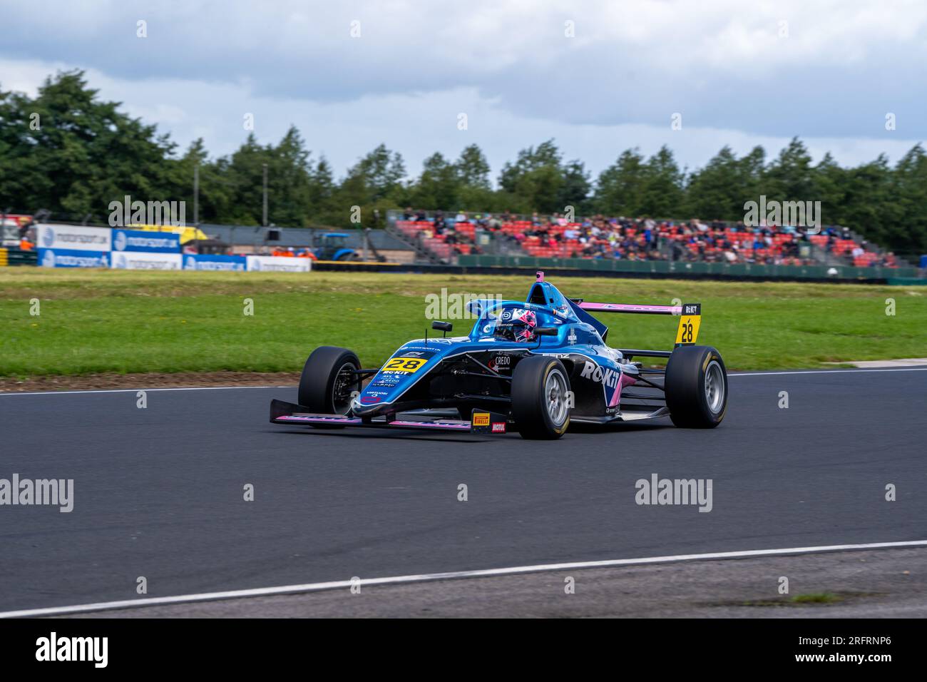 Dicker Racing Douwe DEDECKER - Virtuosi Racing British F4 Championship Croft Stock ...