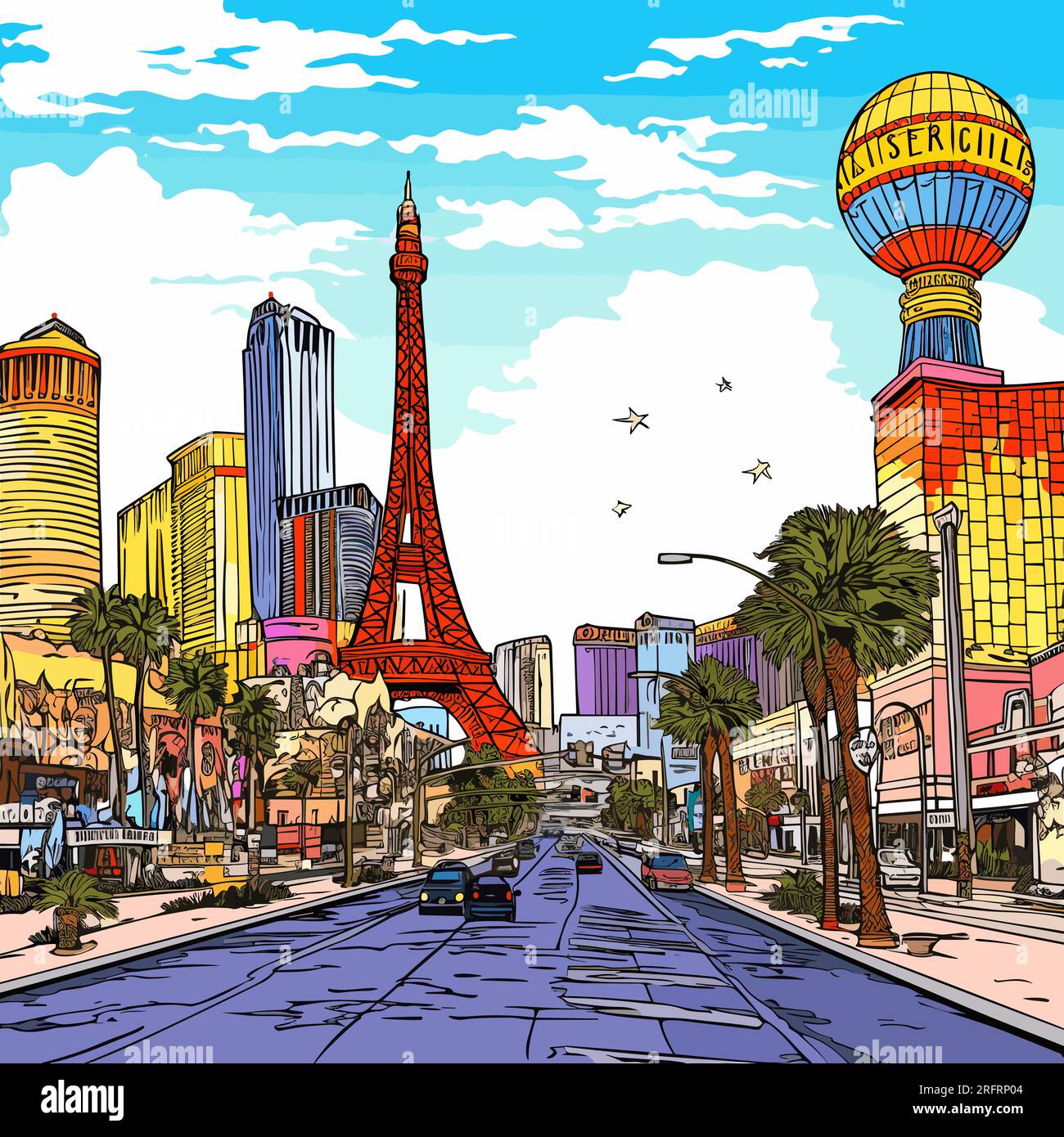 Boulevard states Stock Vector Images Alamy