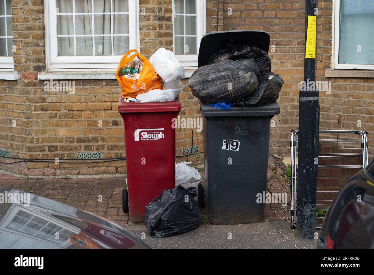 Kerbside recycling bags hires stock photography and images Alamy
