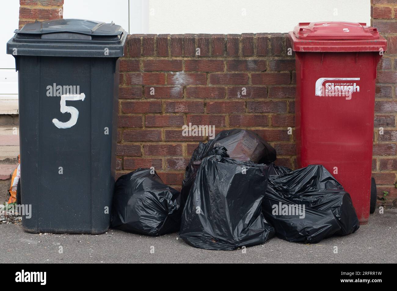 Kerbside recycling bags hires stock photography and images Alamy