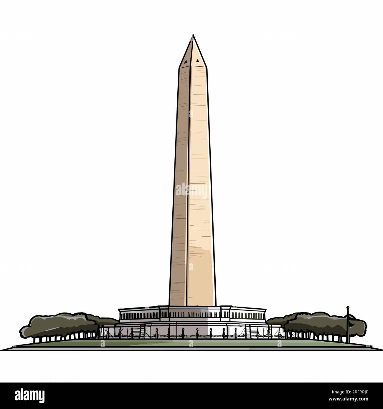 Washington Monument Vector