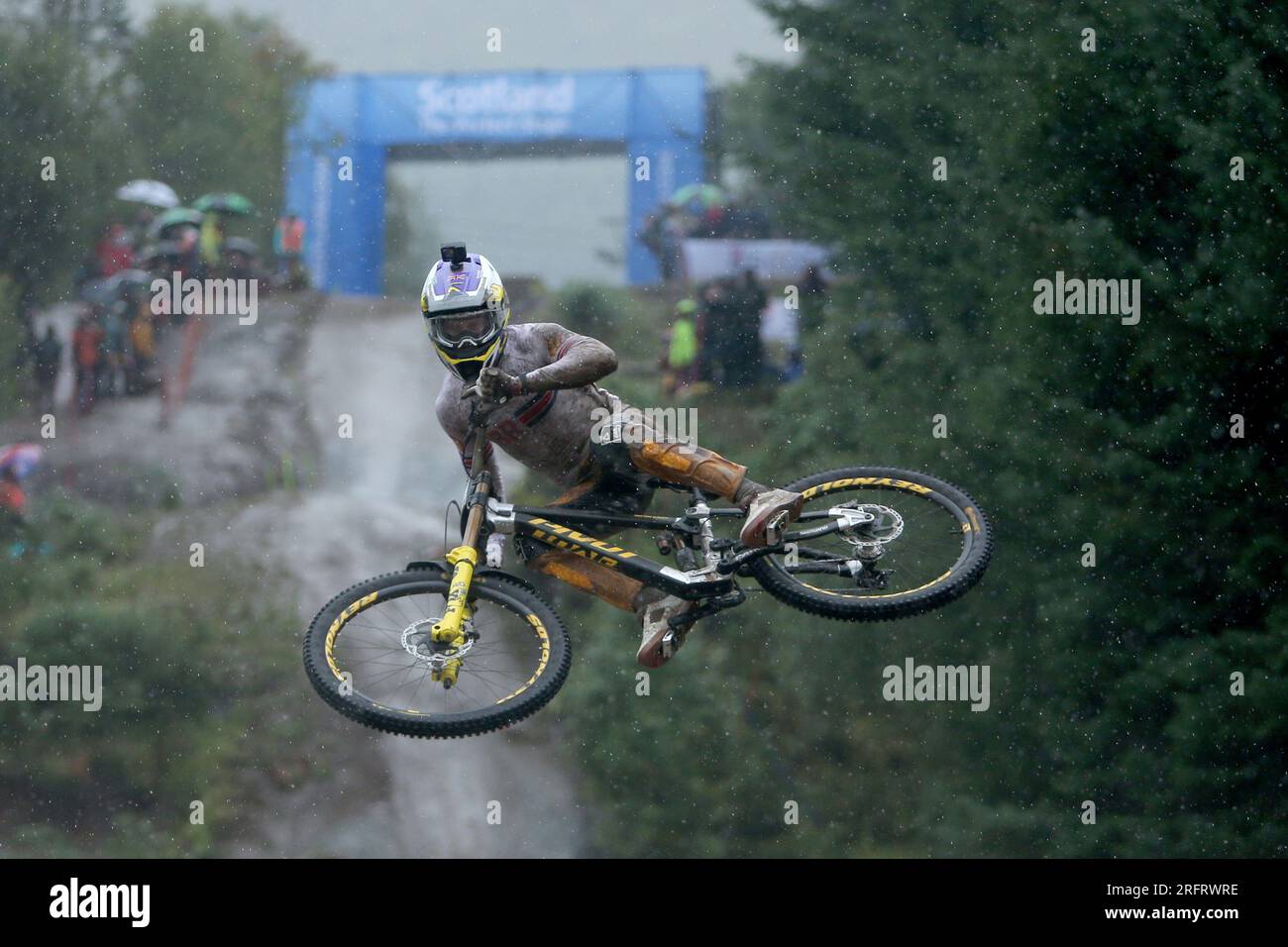 Great Britain's Bernard Kerr in action in the Elite Men's Final during