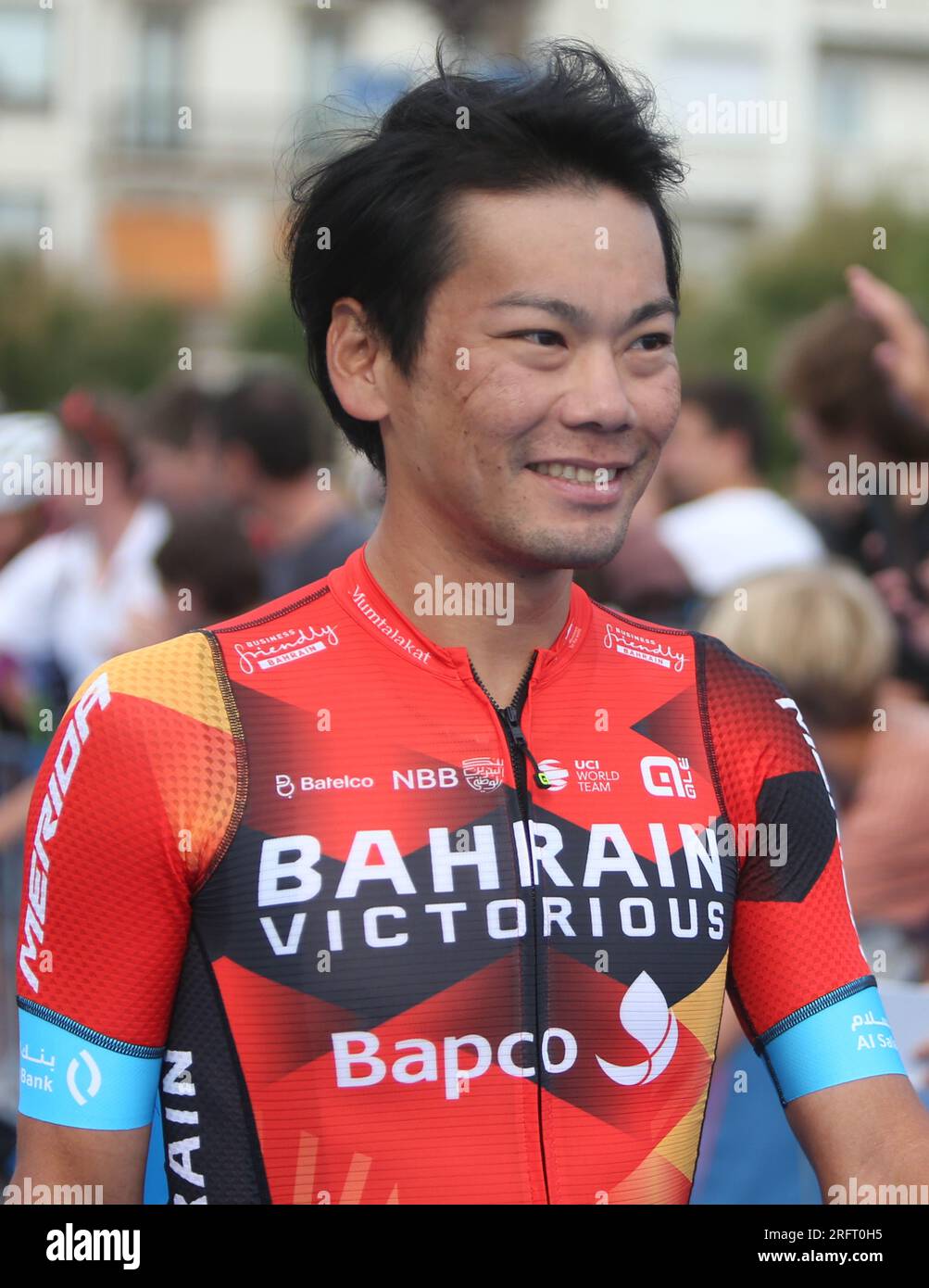 ARASHIRO Yukiya of Bahrain - Victorious during the Presentation Clasica ...