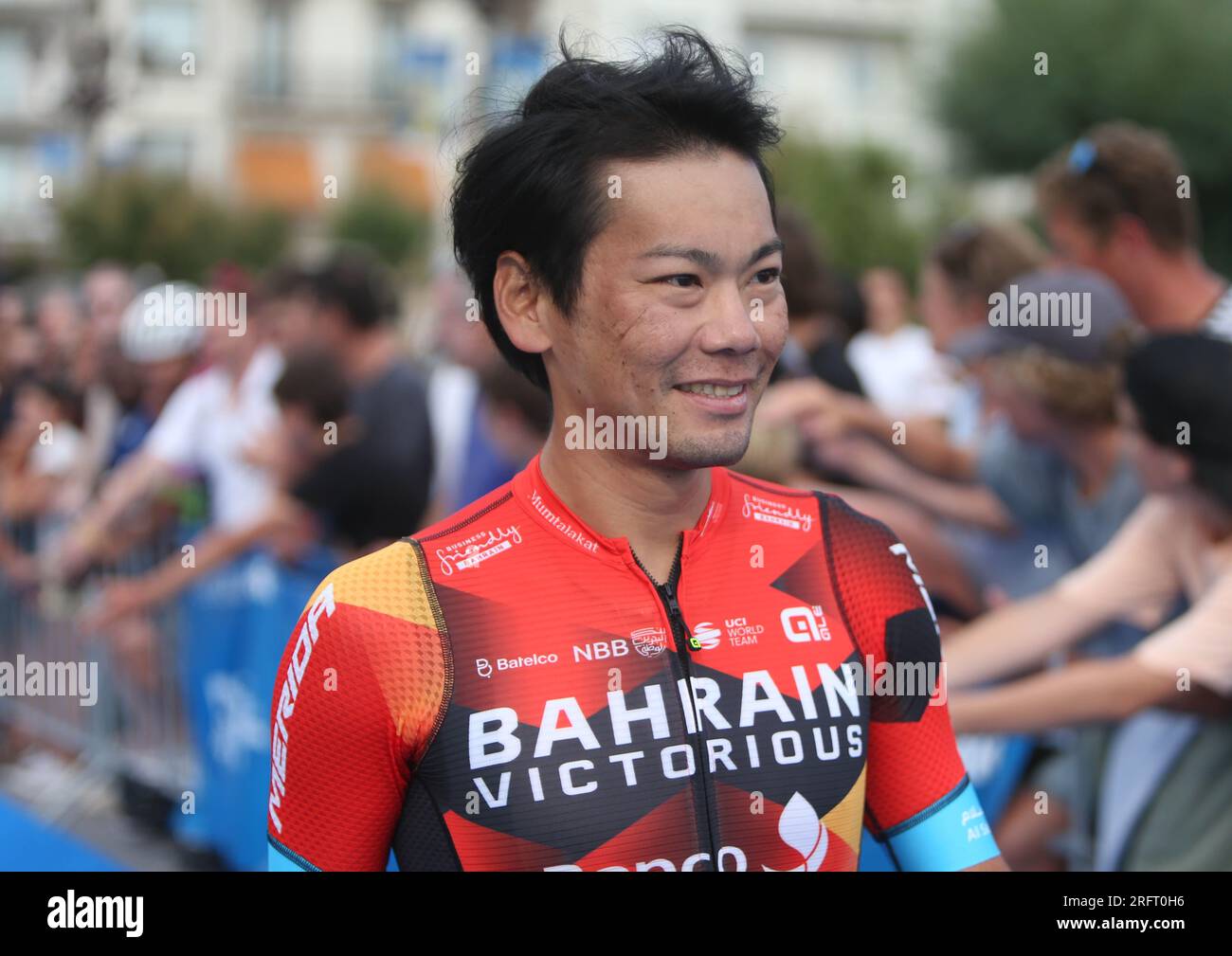 ARASHIRO Yukiya of Bahrain - Victorious during the Presentation Clasica ...