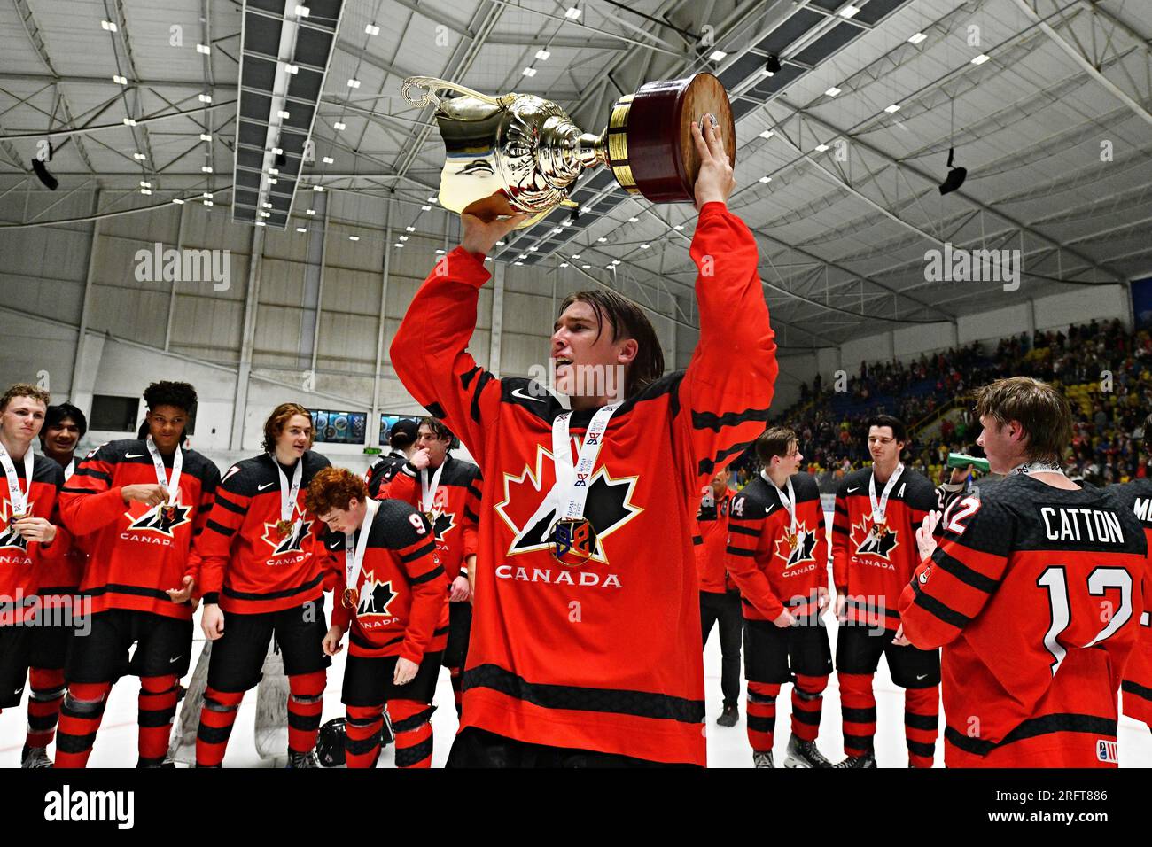 Breclav, Czech Republic. 05th Aug, 2025. Team of Canada won gold medal