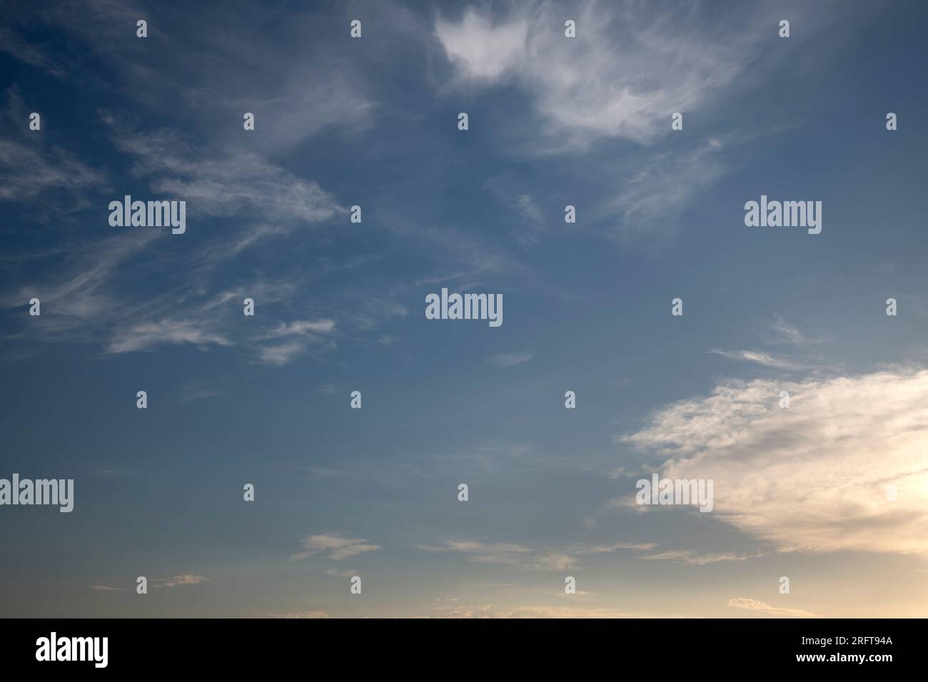Clear sky with some clouds hi-res stock photography and images - Alamy