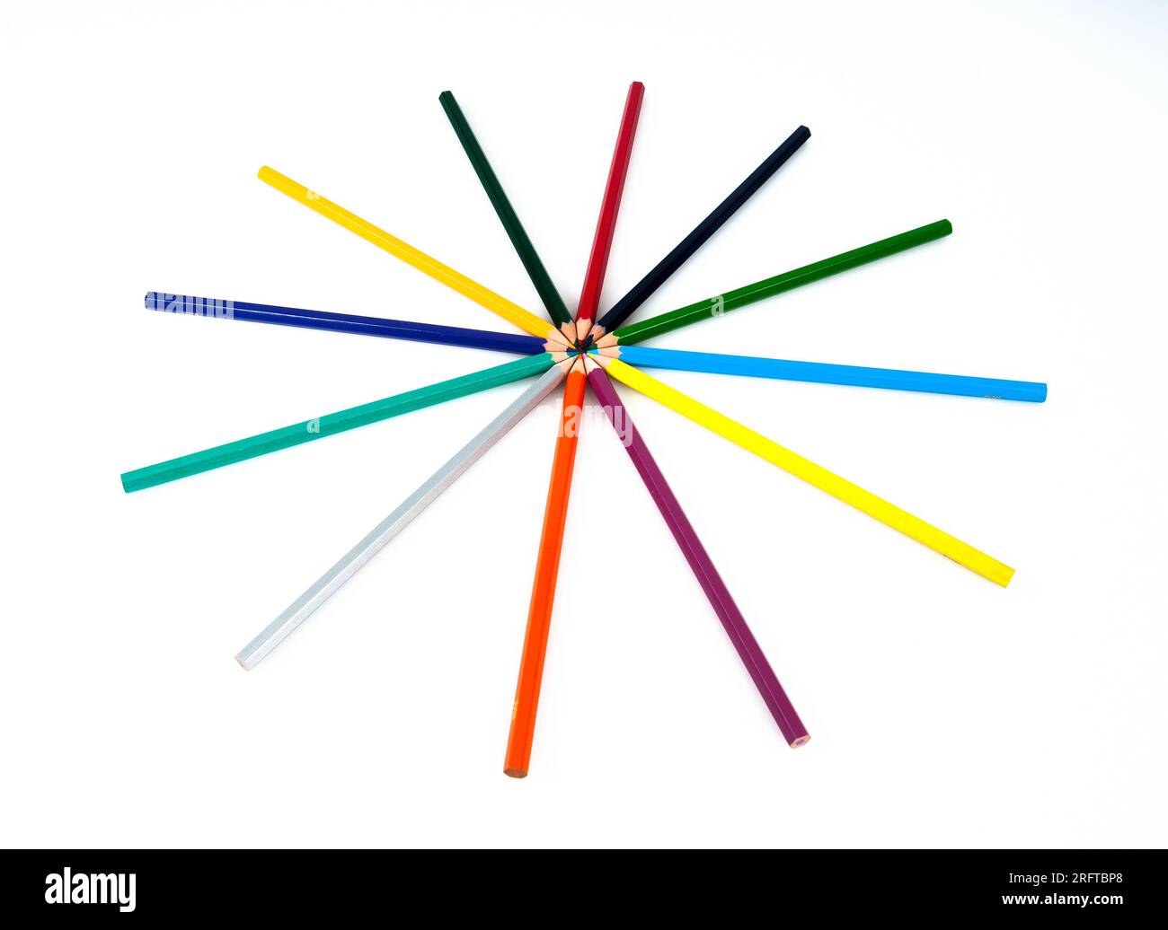 Colored pencils are indispensable educational and game tools for