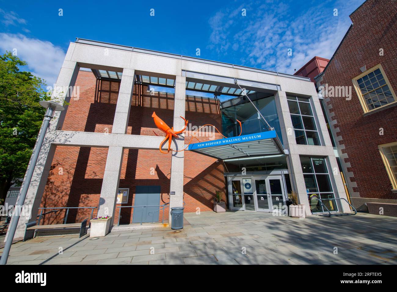 New Bedford Whaling Museum building in New Bedford Whaling National