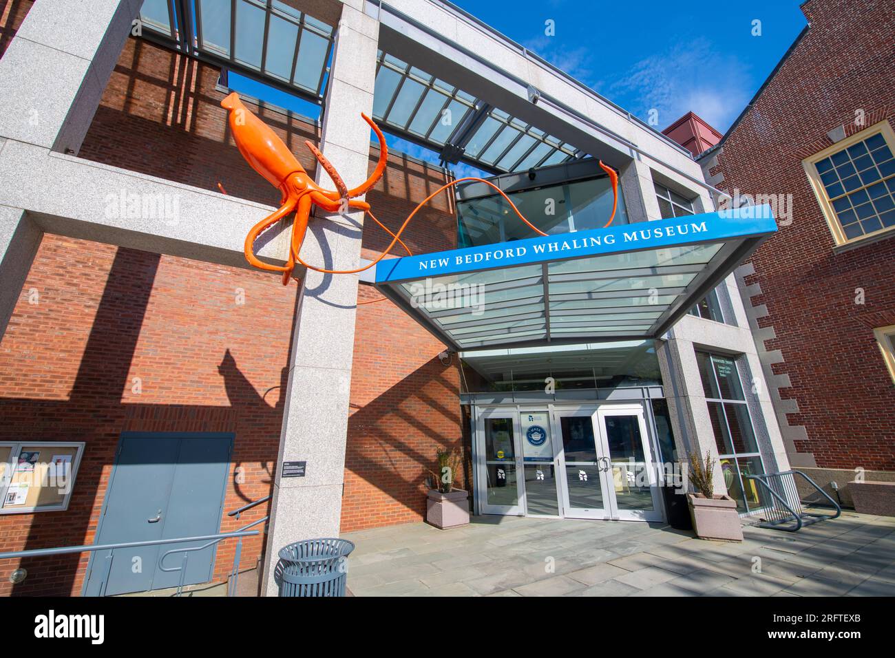 New Bedford Whaling Museum building in New Bedford Whaling National