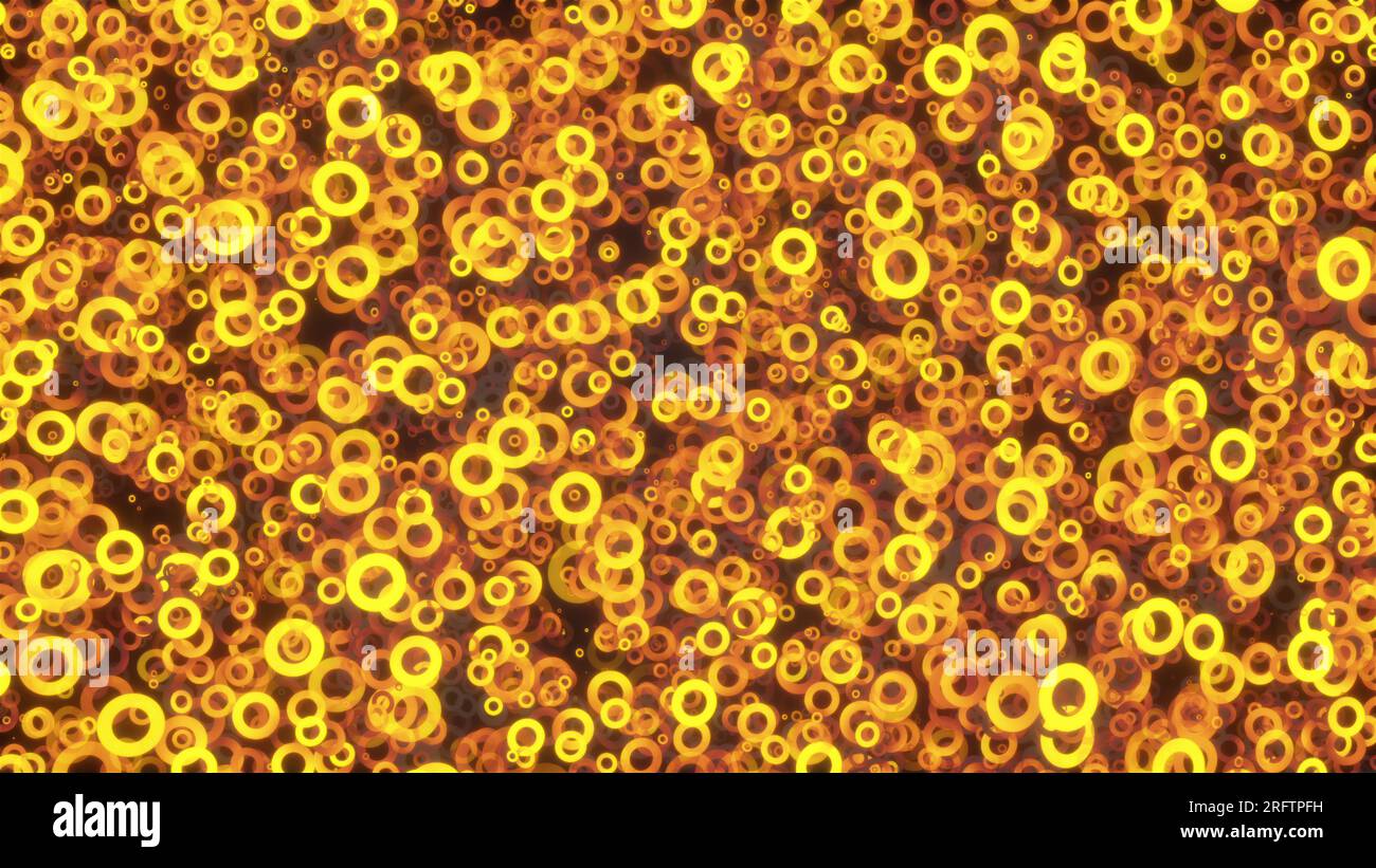 Stroke circle Particles. Computer generated 3d render Stock Photo - Alamy