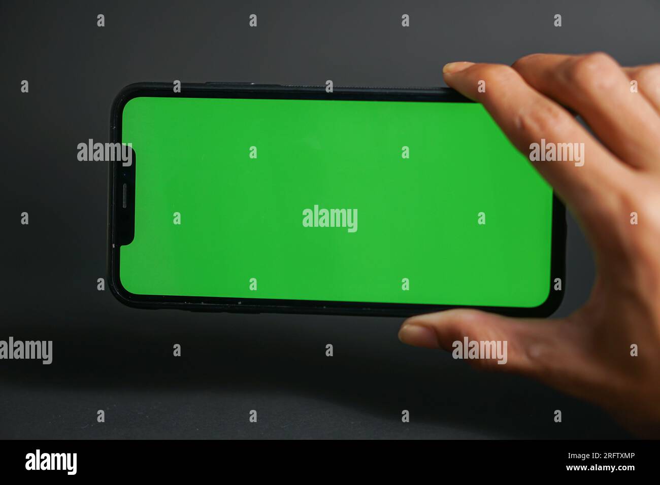 Watching green screen hi-res stock photography and images - Alamy