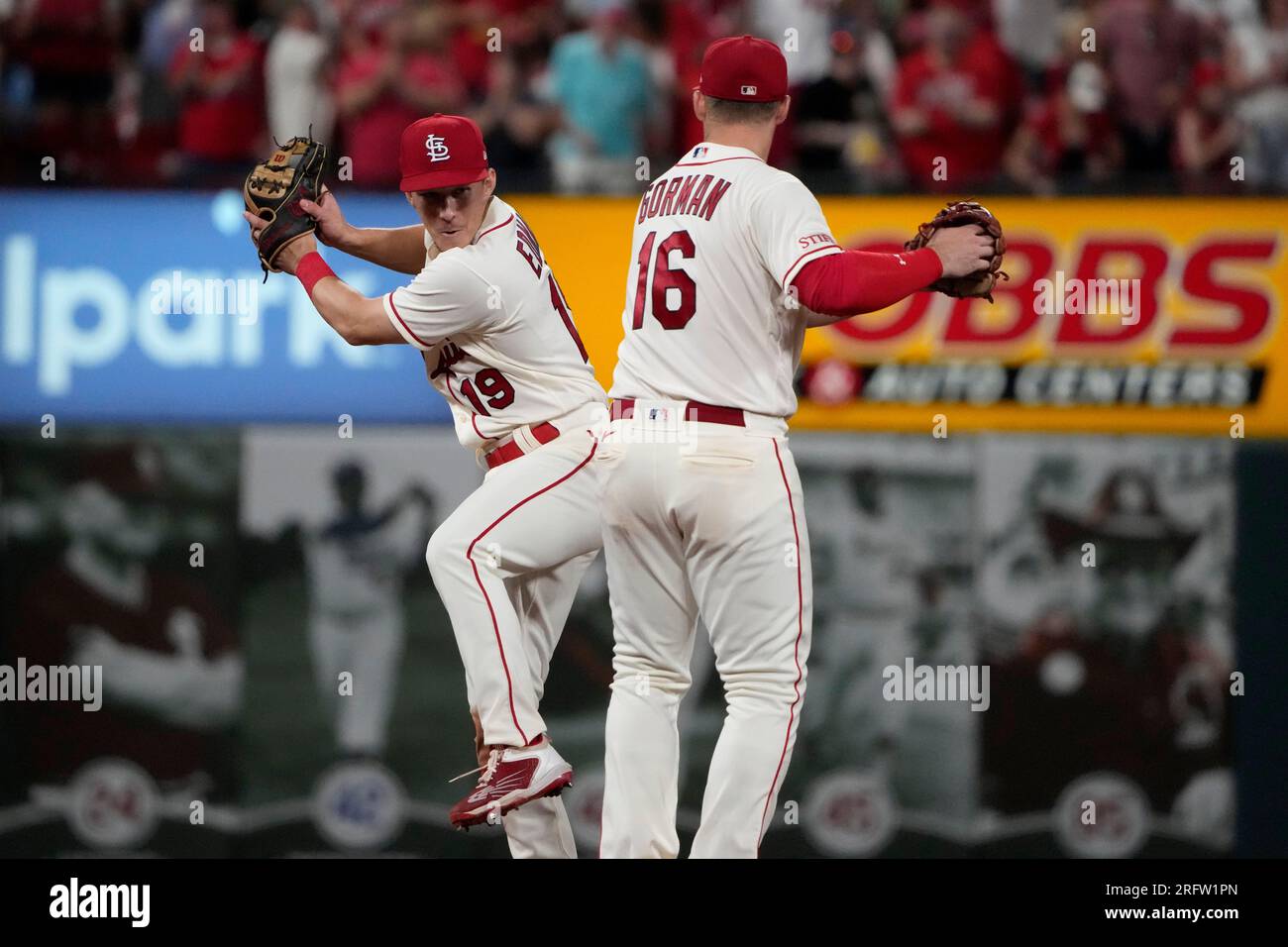 Tommy Edman #19 of the St. Louis Cardinals during the 2023 MLB