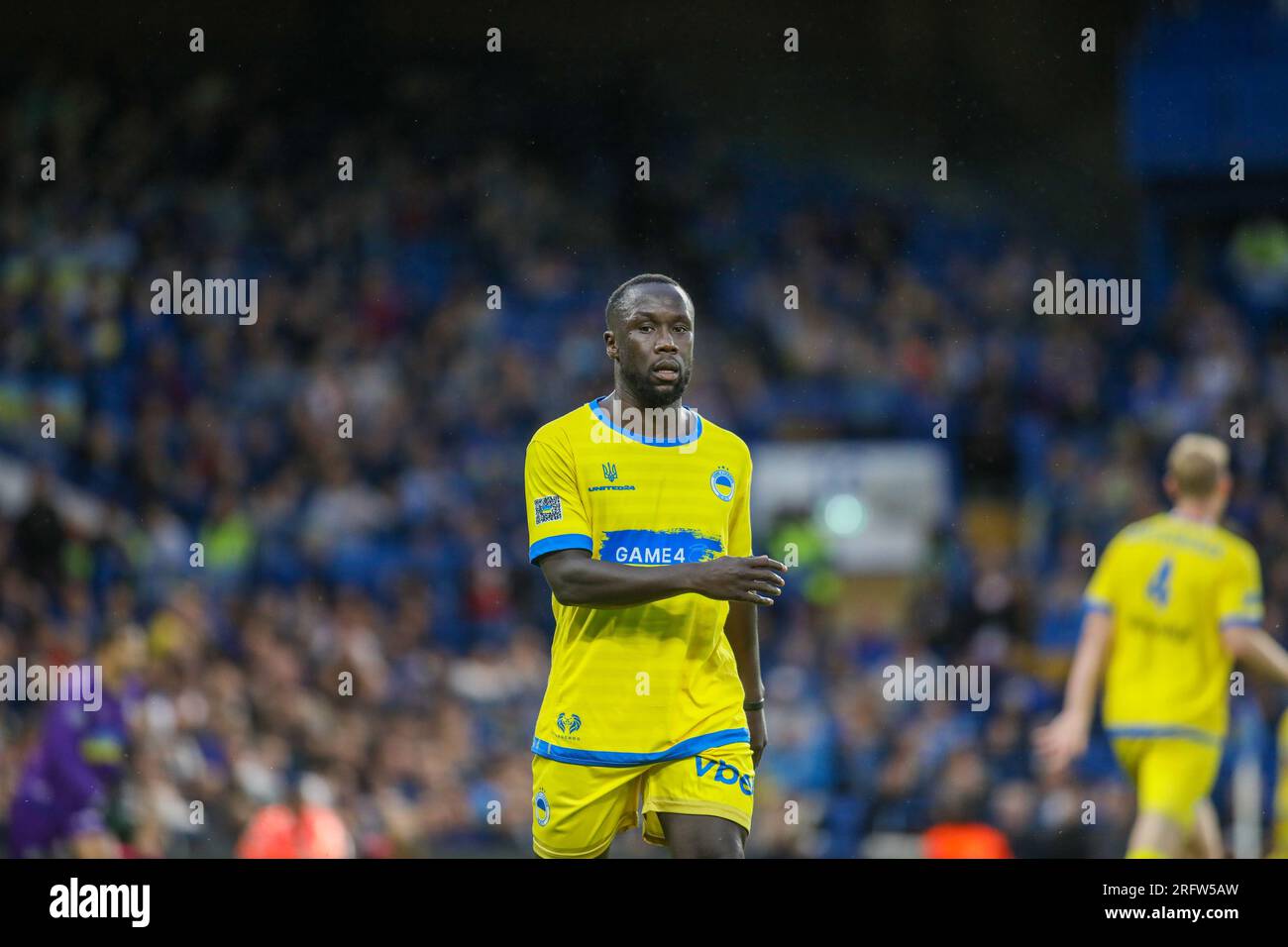 London, UK. 5th Aug, 2023. Bacary Sagna in action during the Game4Ukraine charity match at Stamford Bridge in London, England (Alexander Canillas/SPP) Credit: SPP Sport Press Photo. /Alamy Live News Stock Photo