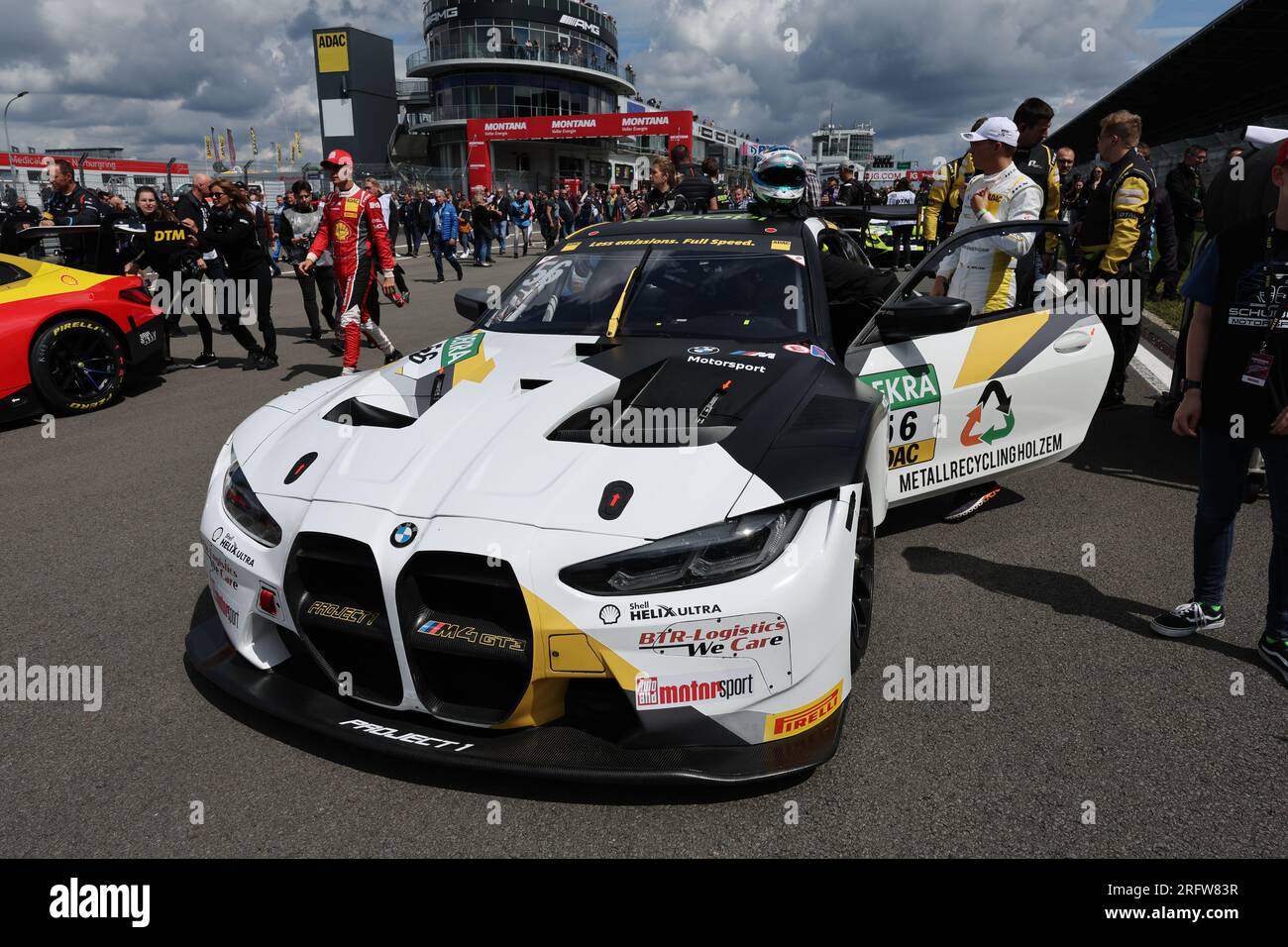 NUERBURGRING, Germany. , . DTM, German Touring car Masters at the Nürburgring, #56, Sandro HOLZEM, GER, Project 1, BMW M4 GT3, during the race on Saturday on 5. August. fee liable image, photo and copyright © Gerard SERSTEVENS/ATP images (SERSTEVENS Gerard/ATP/SPP) Credit: SPP Sport Press Photo. /Alamy Live News Stock Photo