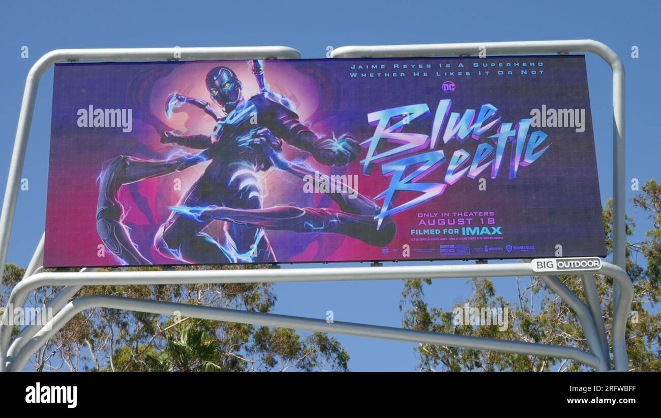 Los Angeles, California, USA 5th August 2023 Warner Bros. Blue Beetle ...