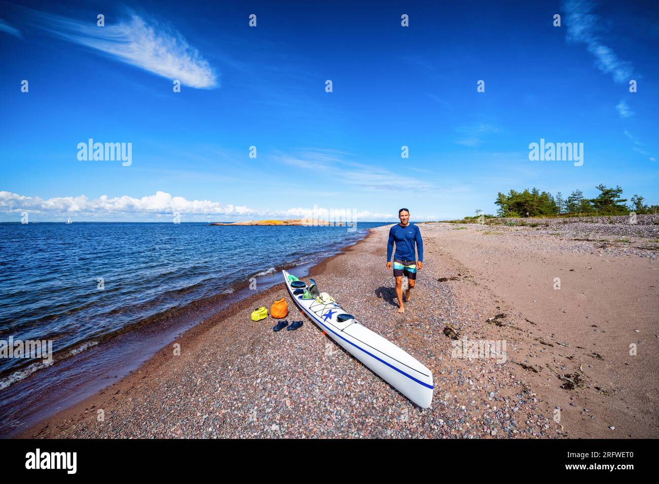 Sommarn island, Inkoo, Finland Stock Photo