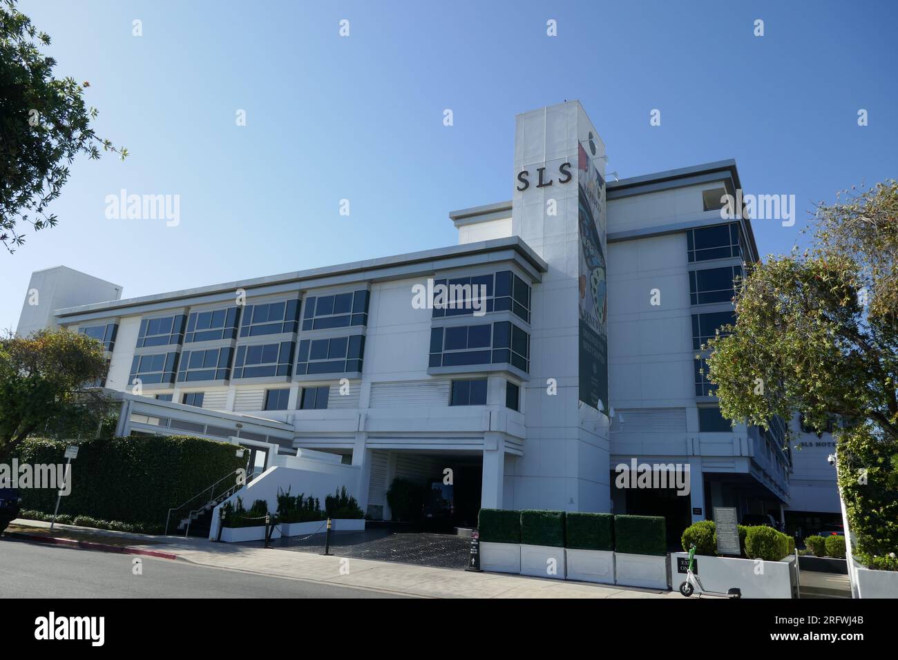 Los Angeles, California, USA 5th August 2023 Strike at SLS Hotel on ...