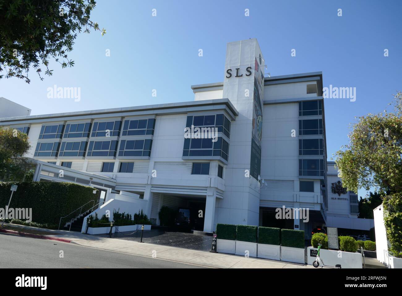 Los Angeles, California, USA 5th August 2023 Strike at SLS Hotel on ...