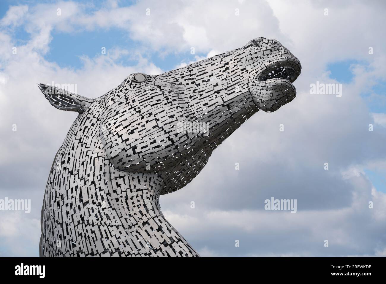 The Kelpies, largest equine sculptures in the world, Falkirk, Scotland