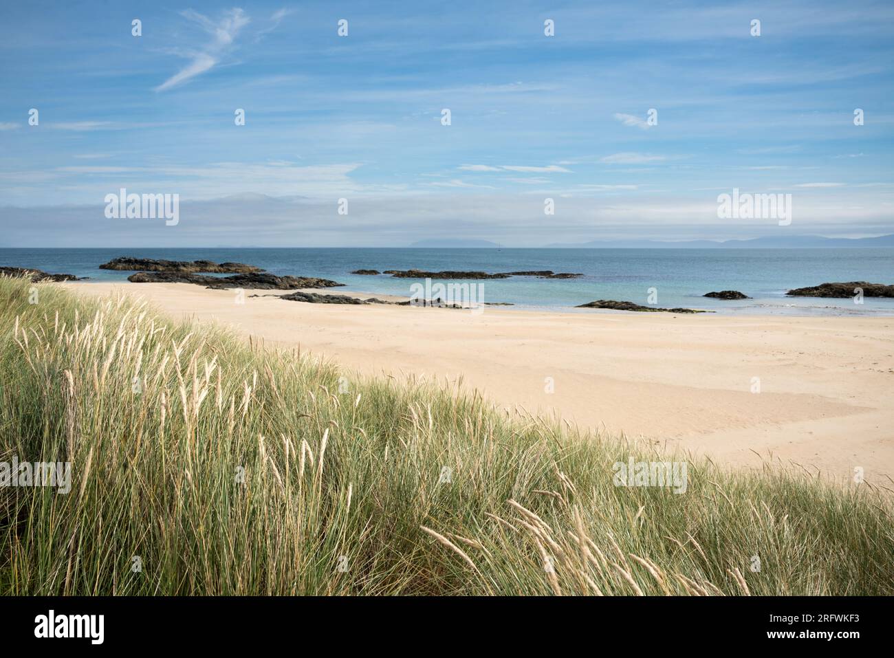 Balnahard Beach Colonsay, Inner Hebrides, Scotland Stock Photo