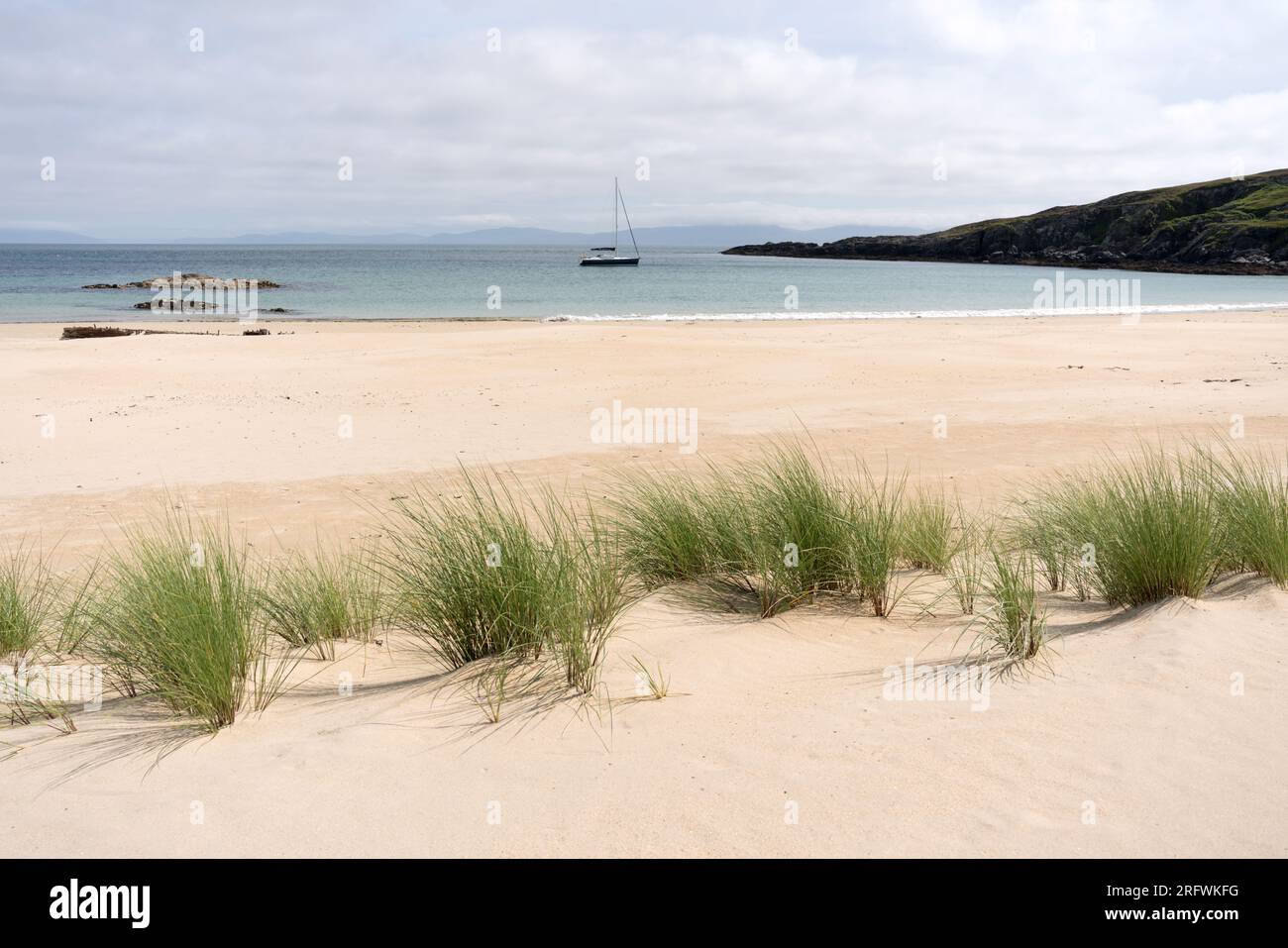 Balnahard Beach Colonsay, Inner Hebrides, Scotland Stock Photo