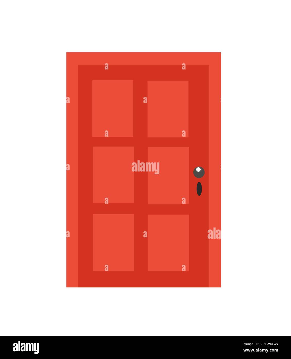 door icon vector illustration Stock Vector