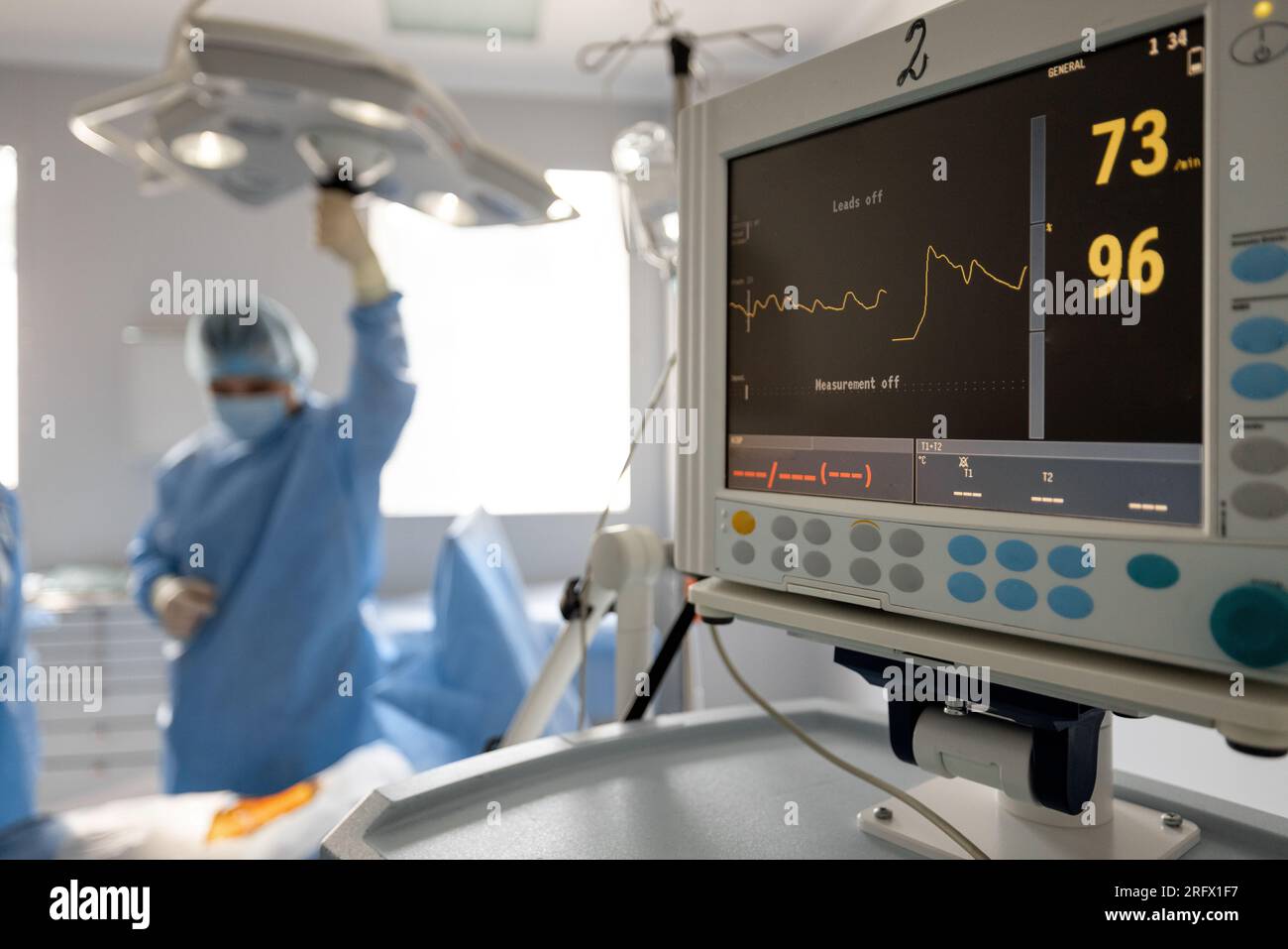 Surgery treatment in progress Stock Photo Alamy