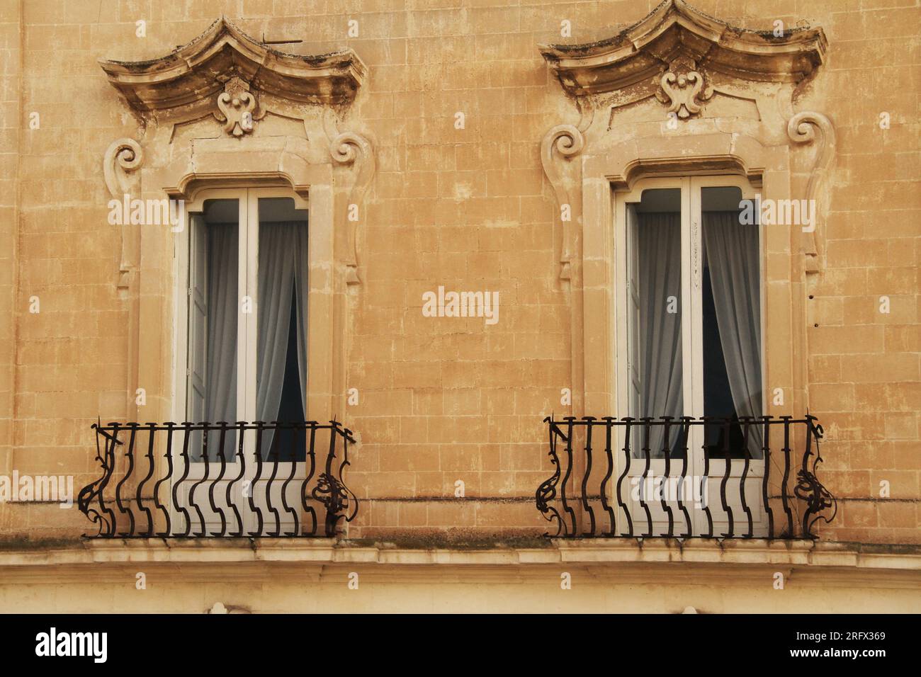 Rococo windows hi-res stock photography and images - Alamy