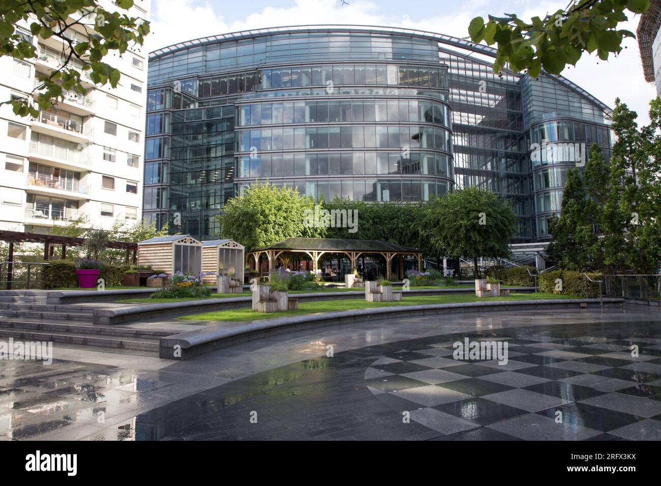 Cardinal Place Plaza Victoria London Stock Photo Alamy