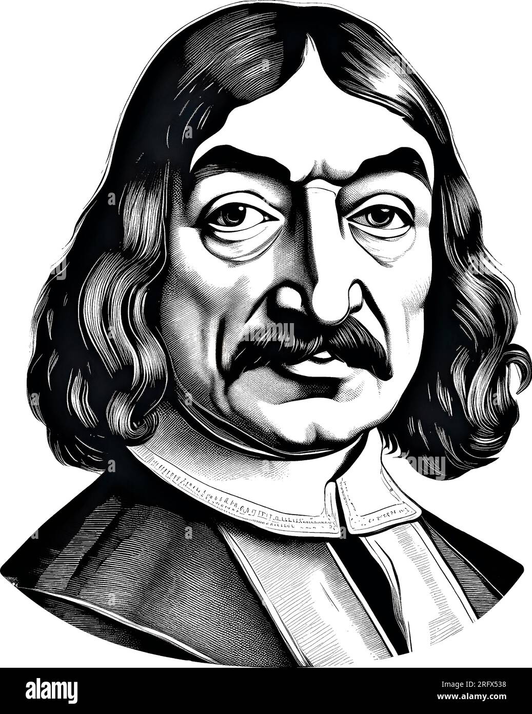 Rene Descartes, French mathematician and philosopher, generally ...