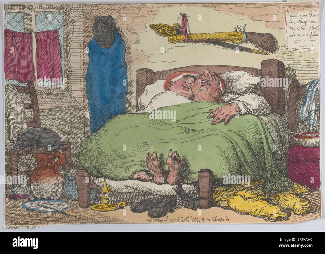 The Bassoon with a French Horn 16 May 1811 by Thomas