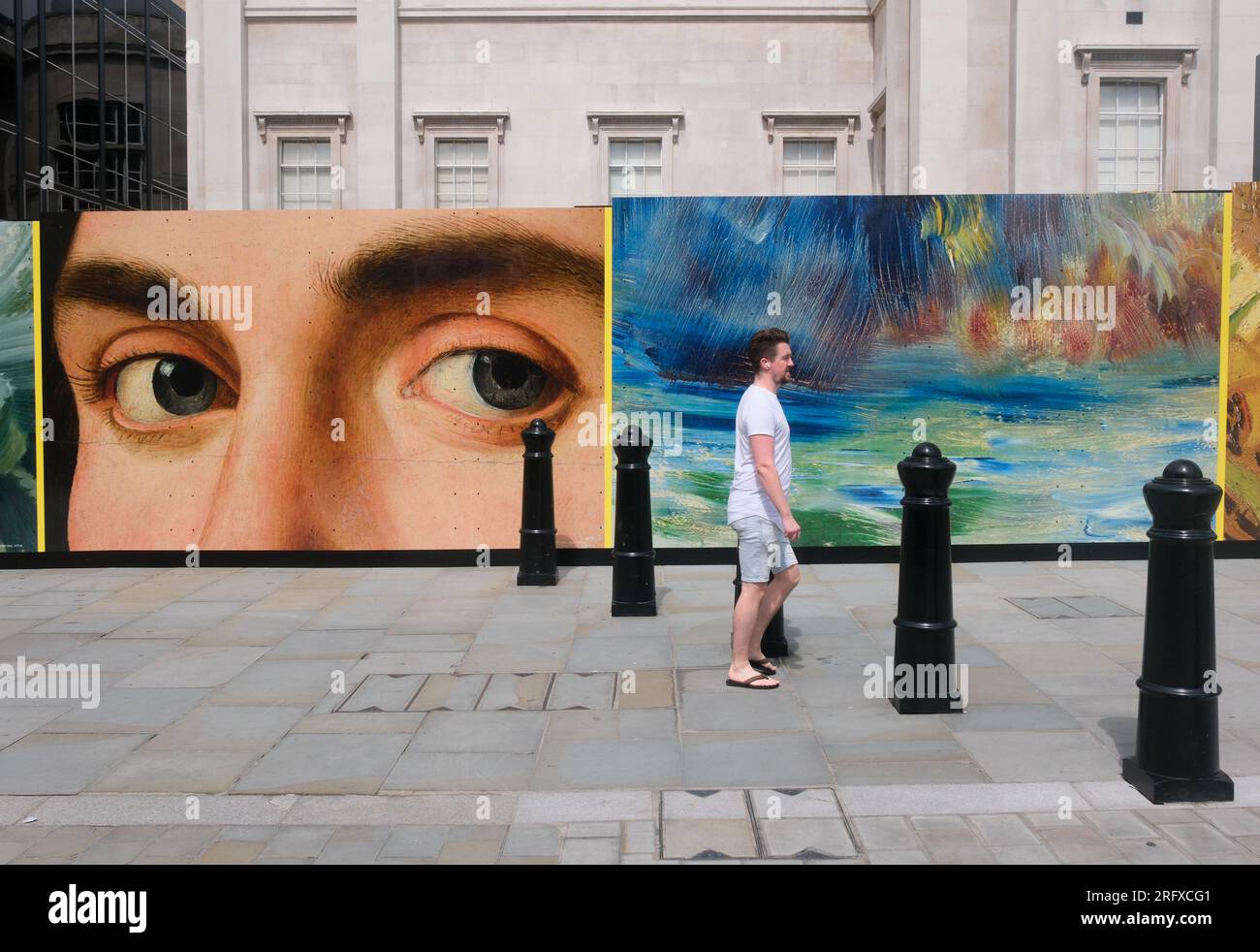 National Gallery, Trafalgar Square, London, UK. 6th Aug 2023. NG200