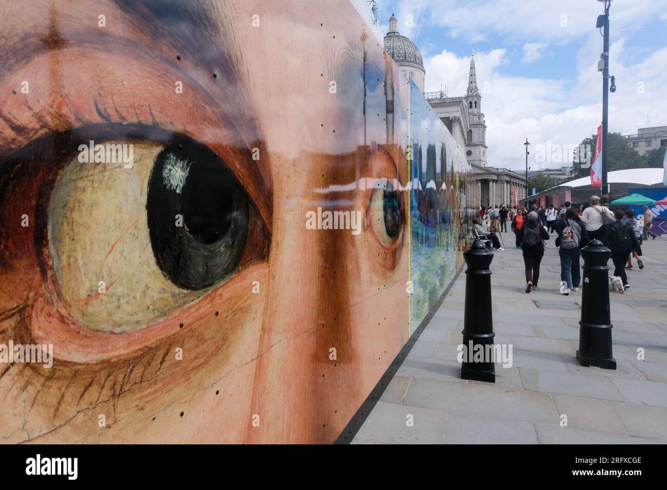 National Gallery, Trafalgar Square, London, UK. 6th Aug 2023. NG200