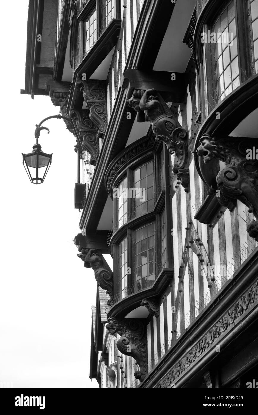 City of chester Black and White Stock Photos & Images Alamy