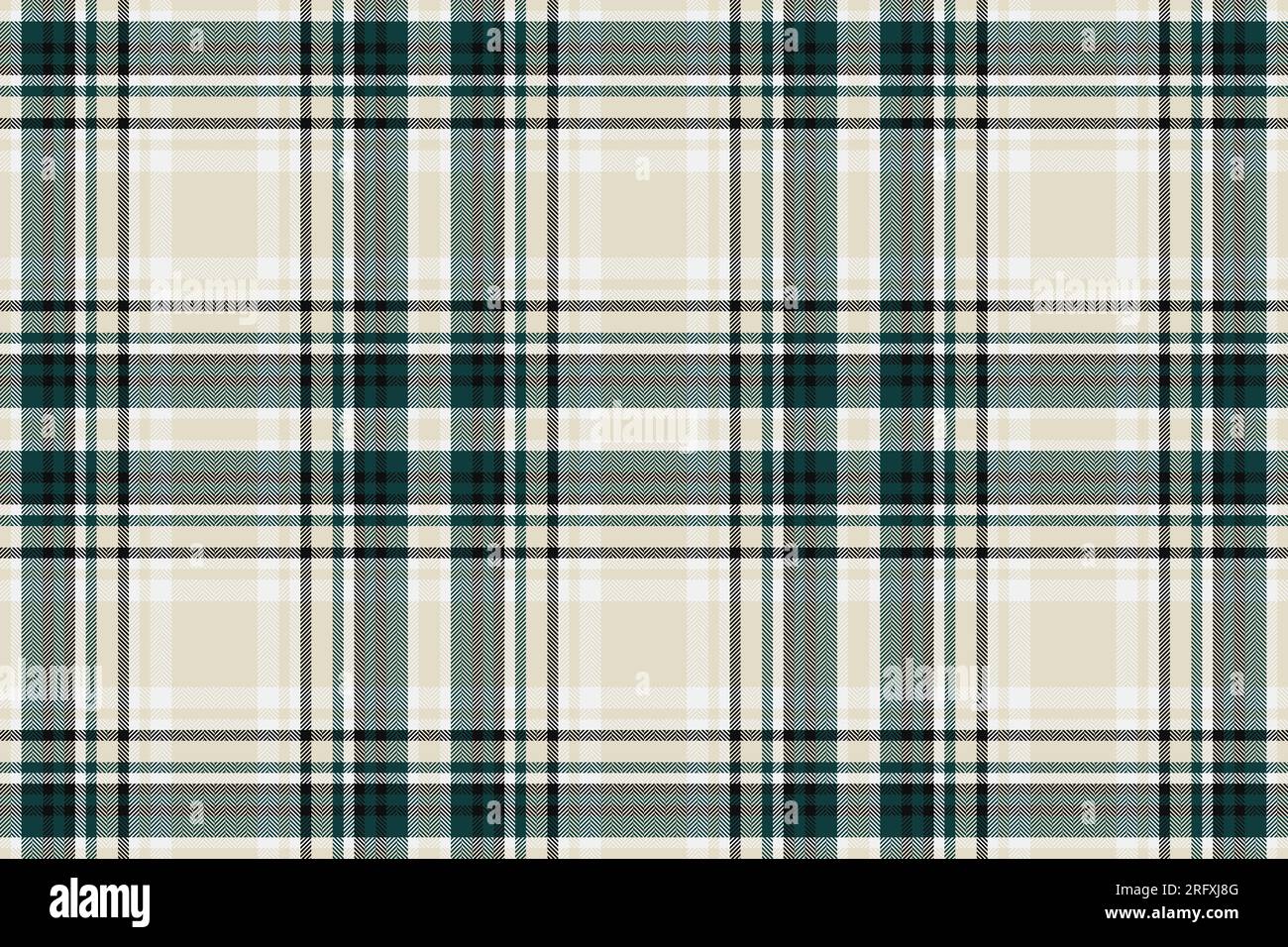 Vector plaid tartan of pattern textile seamless with a fabric background texture check in light and white colors. Stock Vector