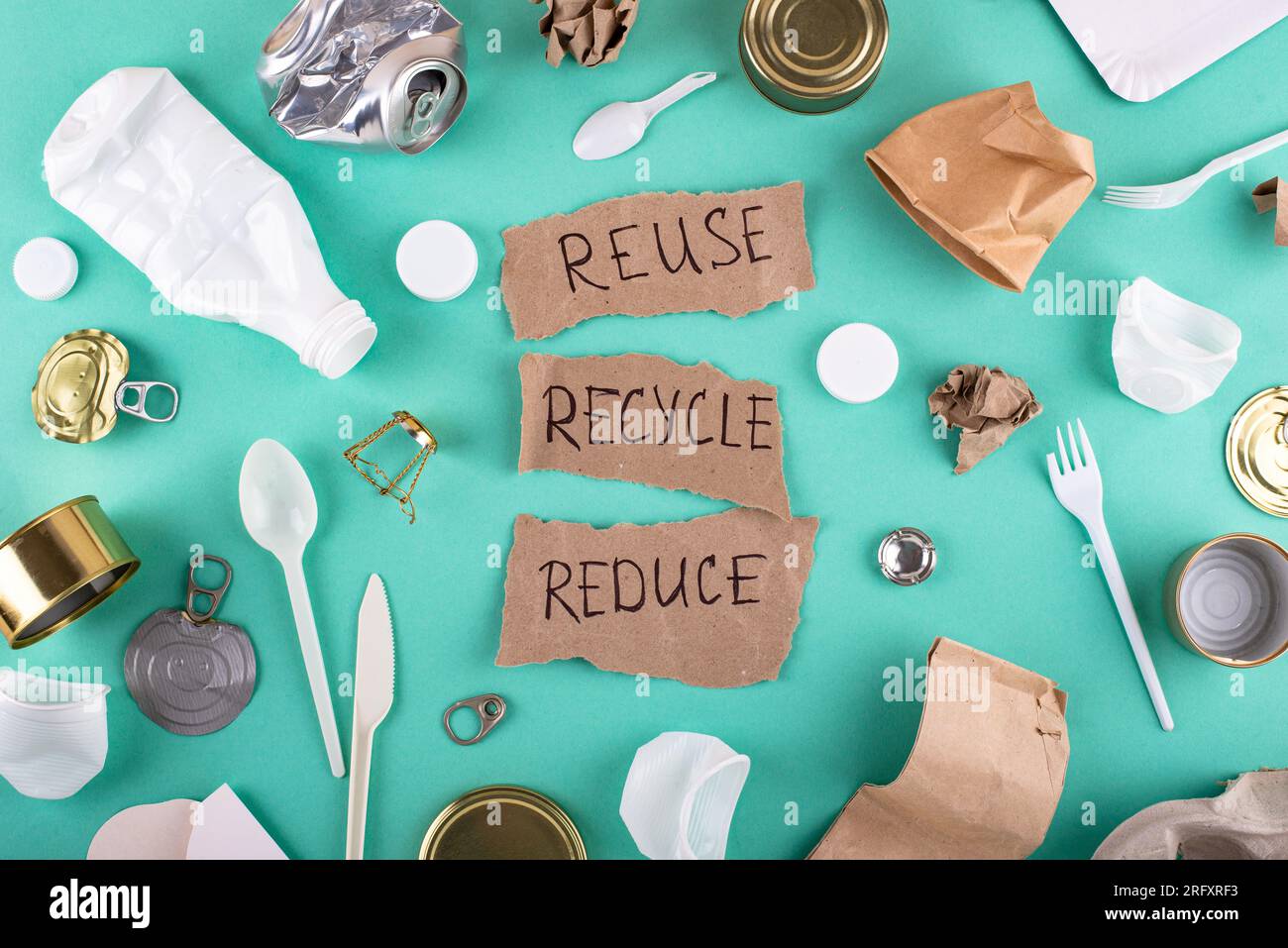 Reuse, reduce, recycle concept. Zero waste Stock Photo - Alamy