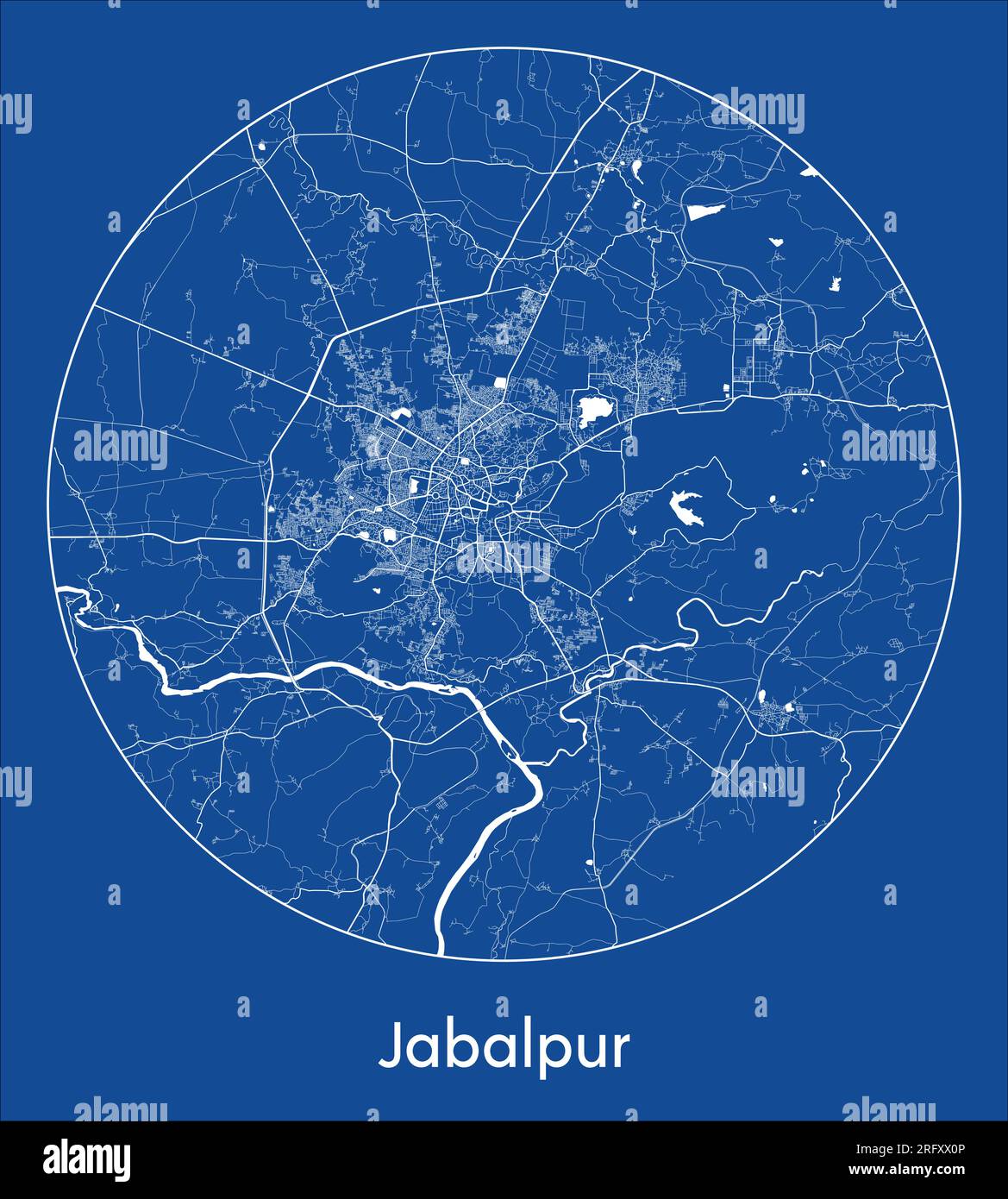 Jabalpur city Stock Vector Images - Alamy