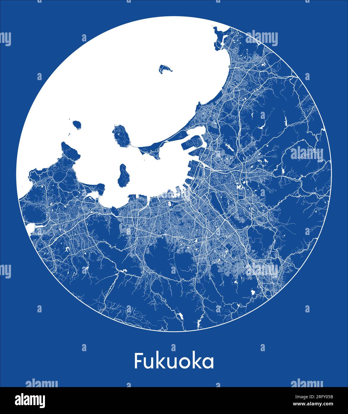 Map of fukuoka hi-res stock photography and images - Alamy Map of fukuoka hi-res stock photography and images - Alamy